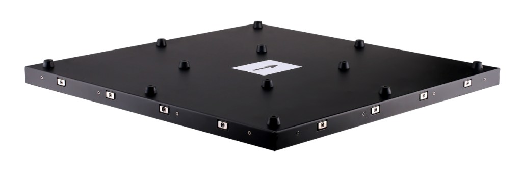 LED Dance Floor:2x2ft size, 8x8 pixels, Wireless Magnet connect